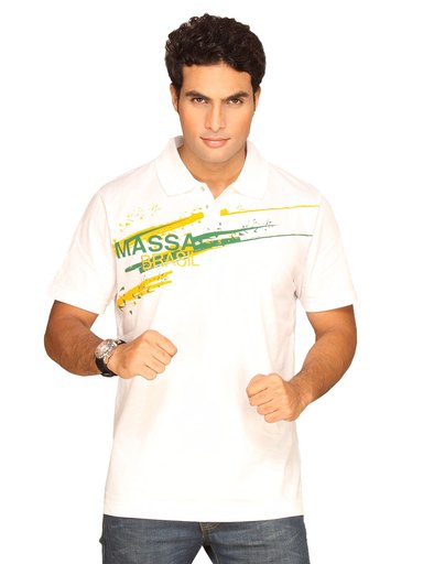 Puma Men's Ferrari White T-shirt